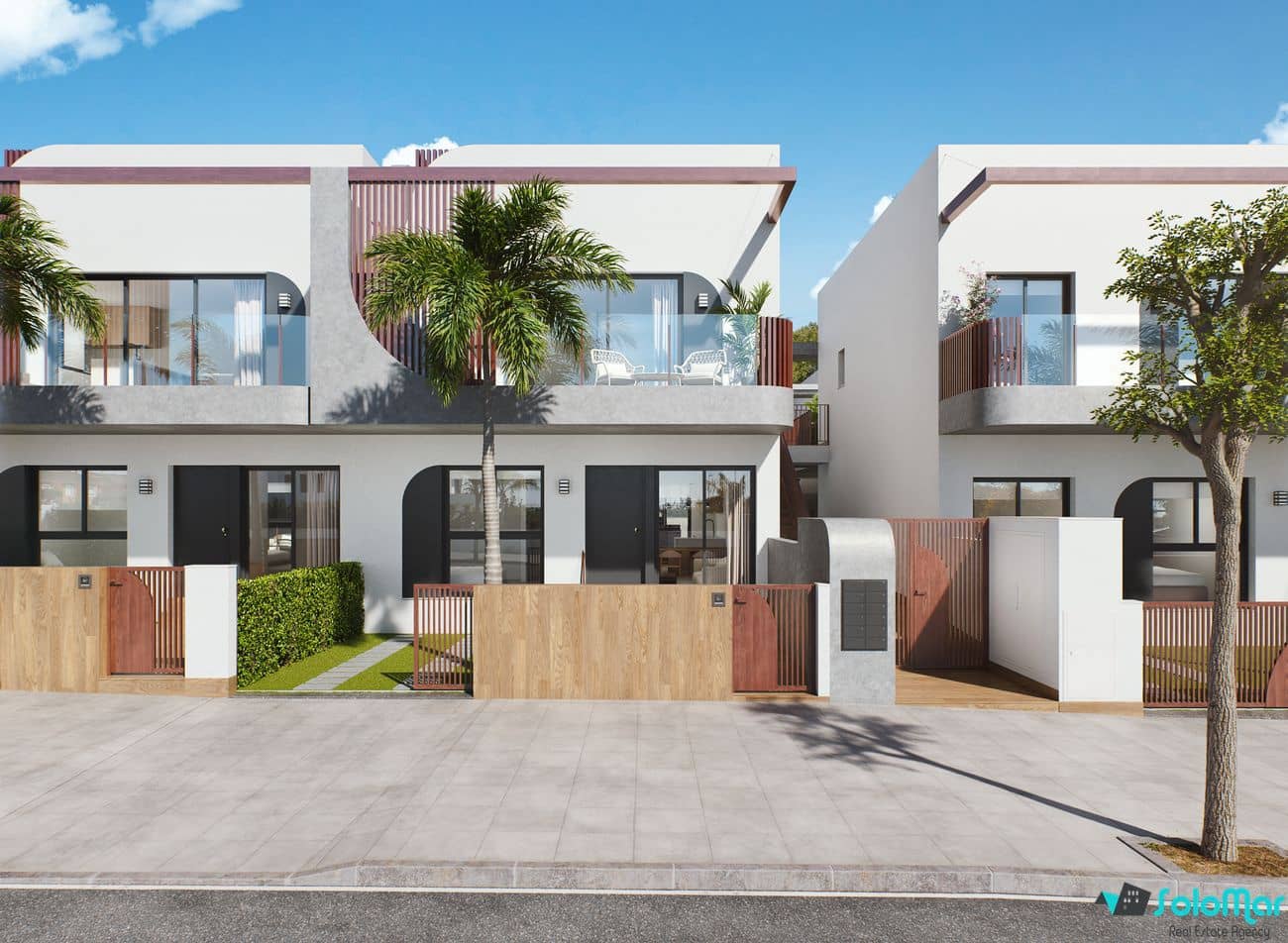 2 sypialnia Bungalow na sprzedaż w Pilar de la Horadada z basenem - 257 900 € (Ref: 7363303)