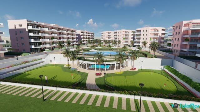 3 quarto Apartamento para venda em El Raso, Guardamar del Segura com piscina - 299 900 € (Ref: 7378536)