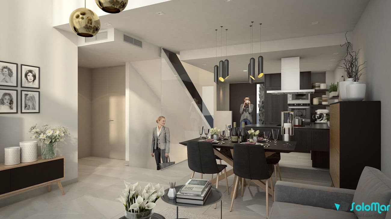 3 bedroom Townhouse for sale in Algorfa with pool - € 495,000 (Ref: 7386207)