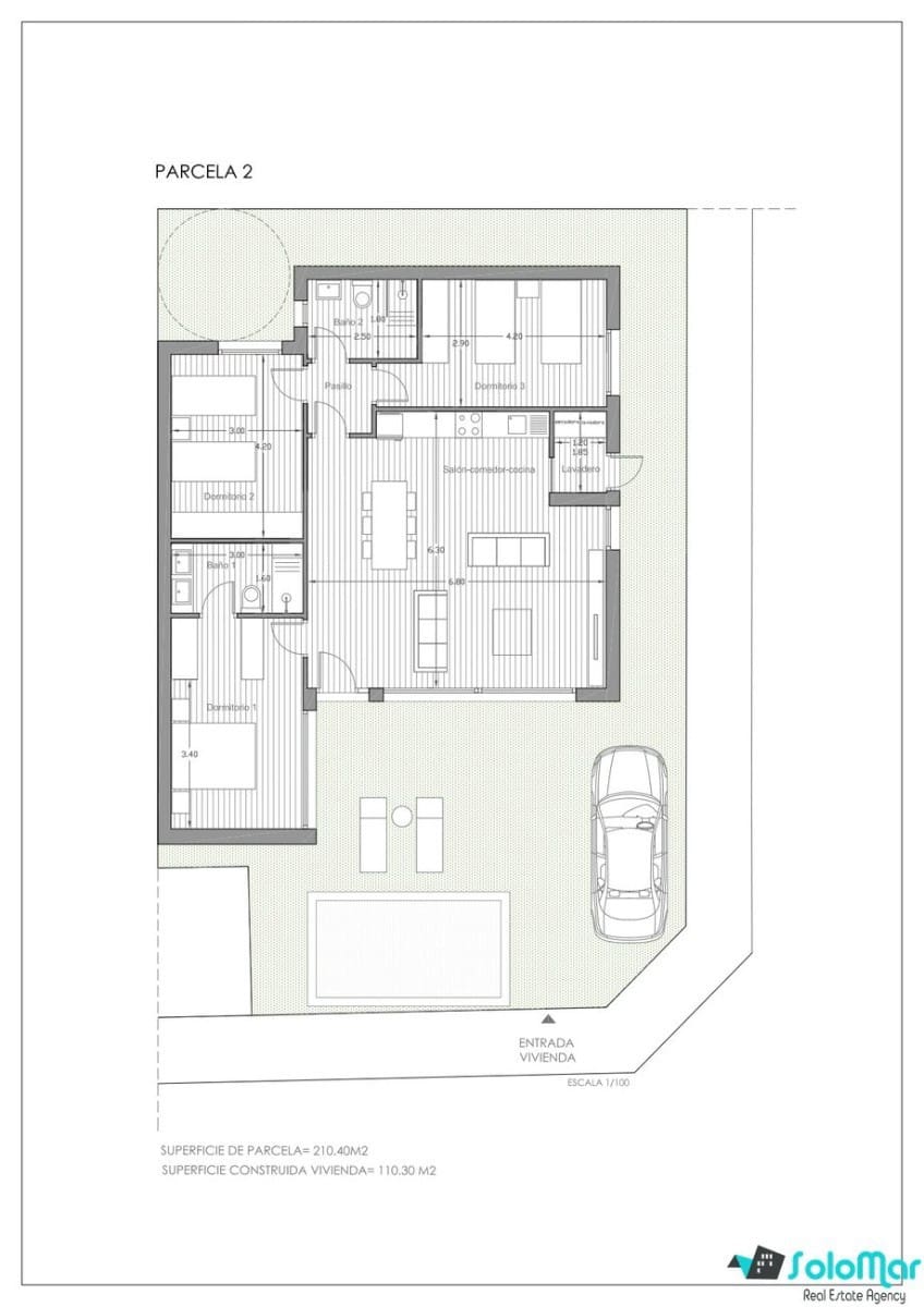 3 slaapkamer Villa te koop in Pilar de la Horadada met zwembad - € 395.000 (Ref: 7402451)