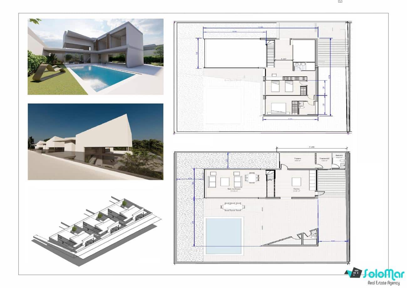 2 slaapkamer Villa te koop in Fortuna met zwembad - € 350.000 (Ref: 7405468)