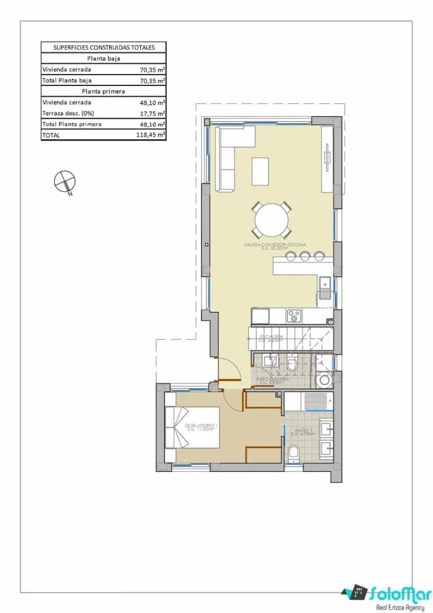 3 slaapkamer Villa te koop in Pilar de la Horadada met zwembad - € 339.000 (Ref: 7426981)