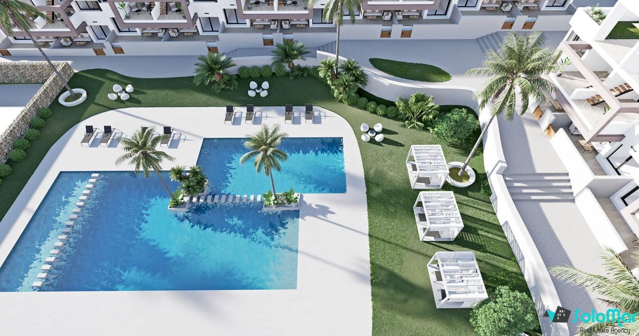 3 soveværelse Bungalow til salg i Benidorm med swimmingpool - € 379.900 (Ref: 7539062)