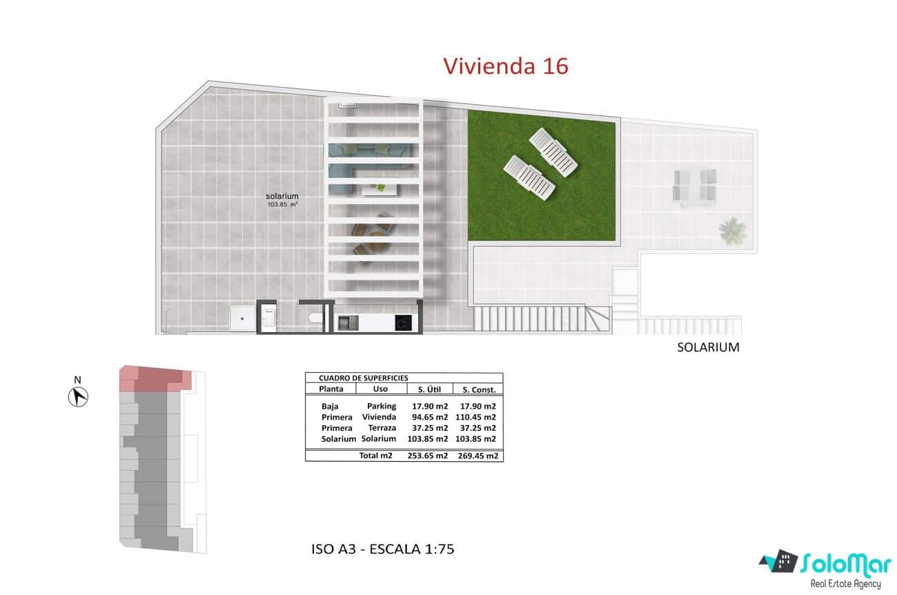 3 bedroom Apartment for sale in Pilar de la Horadada with pool - € 395,900 (Ref: 7544142)