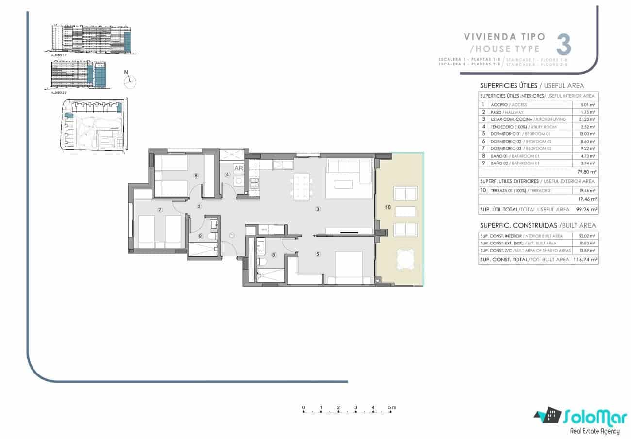 3 slaapkamer Appartement te koop in Punta Prima met zwembad - € 364.000 (Ref: 7582707)
