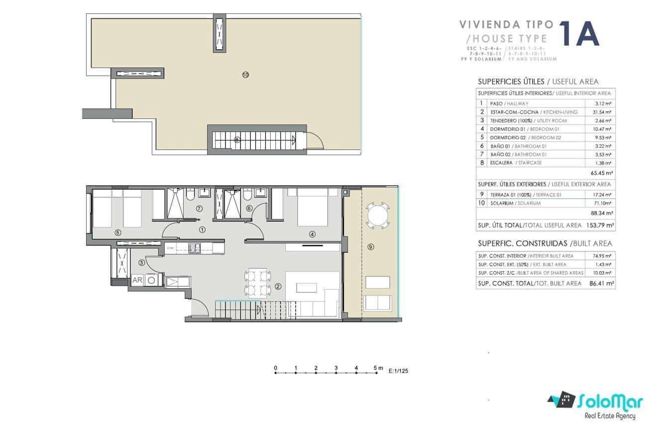 2 bedroom Apartment for sale in Punta Prima with pool - € 465,000 (Ref: 7582708)