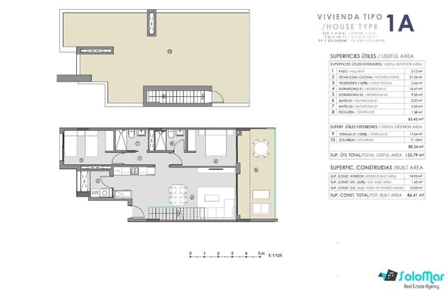 2 slaapkamer Appartement te koop in Punta Prima, Torrevieja met zwembad - € 465.000 (Ref: 7582708)