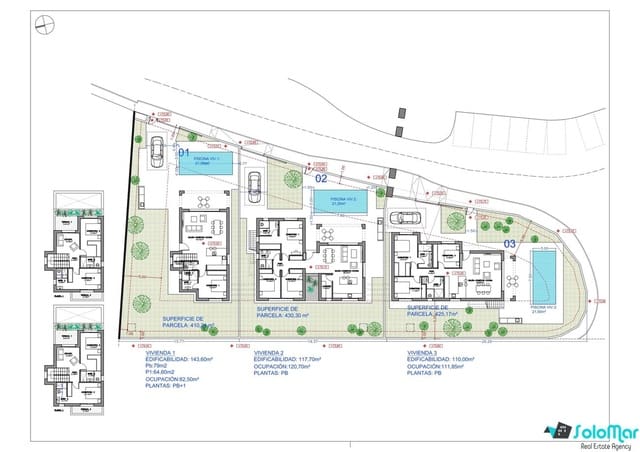 3 soveværelse Villa til salg i Lomas de Cabo Roig - Los Dolses, Orihuela med swimmingpool - € 760.000 (Ref: 7616307)
