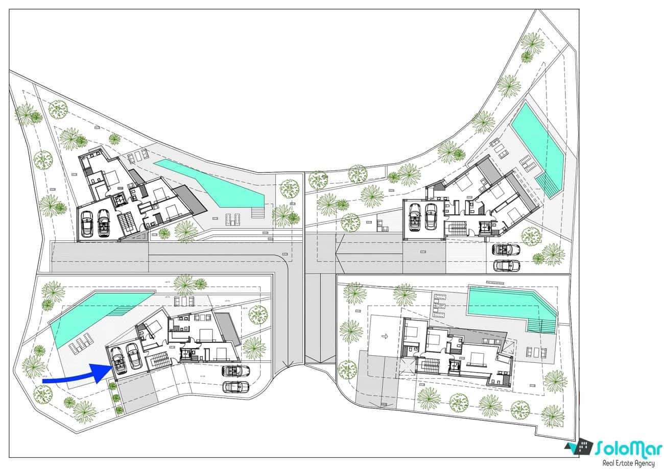 4 camera da letto Villa in vendita in Calpe / Calp con piscina garage - 1.400.000 € (Rif: 7670861)