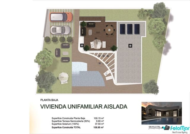 3 quarto Moradia para venda em Los Montesinos com piscina - 549 000 € (Ref: 7692714)