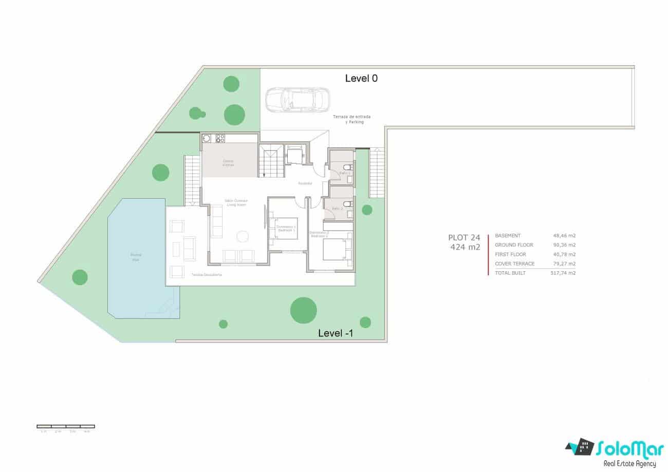 3 bedroom Villa for sale in Ciudad Quesada with pool - € 740,000 (Ref: 7697749)