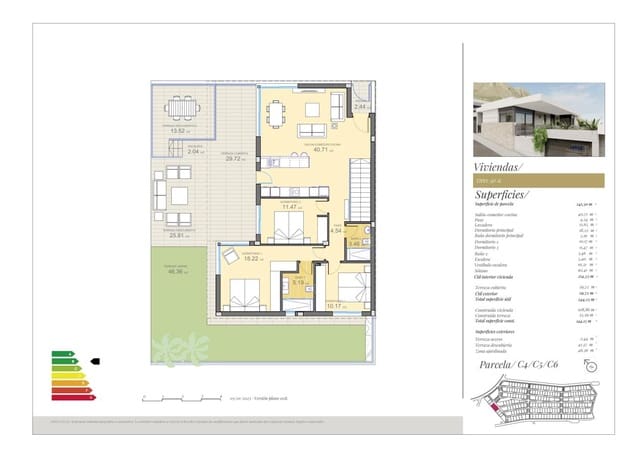 3 quarto Casa em Banda para venda em Polop - 470 000 € (Ref: 7715056)