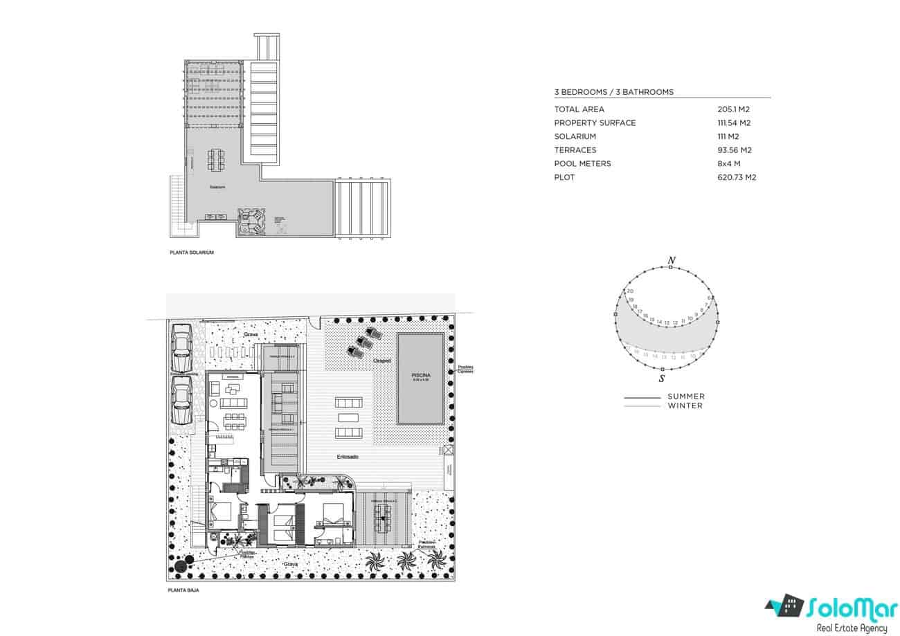 3 makuuhuone Huvila myytävänä paikassa Dona Pepa mukana uima-altaan - 647 000 € (Ref: 7720985)