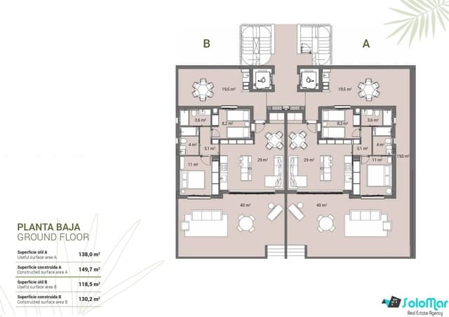 2 soverom Leilighet til salgs i Puerto Deportivo, Guardamar del Segura med svømmebasseng - € 319 000 (Ref: 7723338)