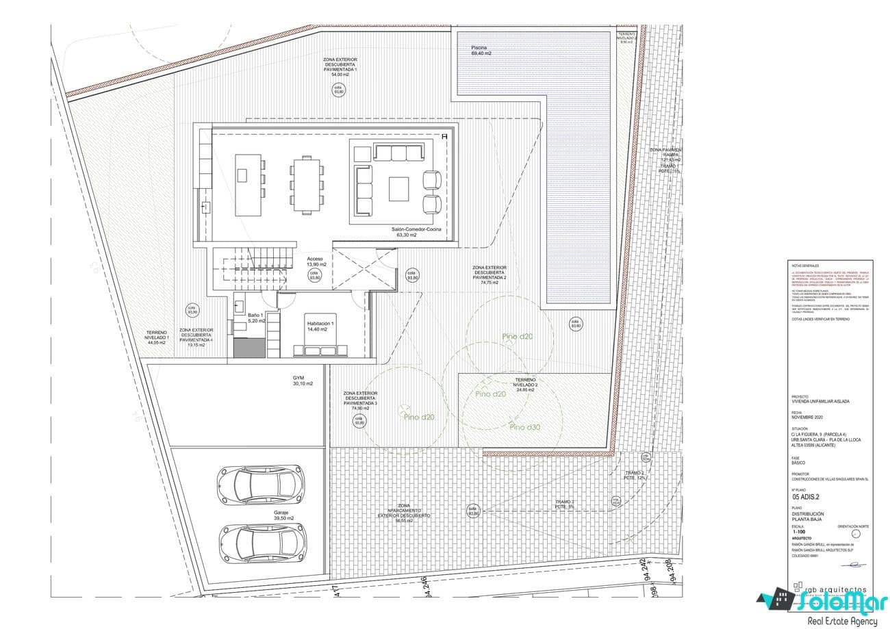 3 bedroom Villa for sale in Altea la Vella with pool garage - € 1,395,000 (Ref: 7733747)
