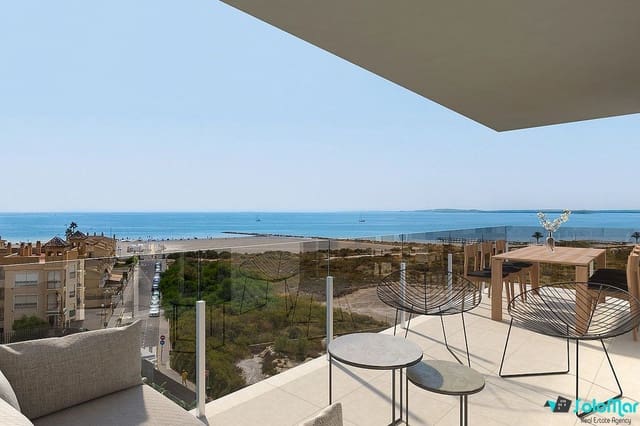 Ático de 2 habitaciones en Playa Tamarit - Playa Lissa, Santa Pola en venta con piscina - 420.000 € (Ref: 7736532)