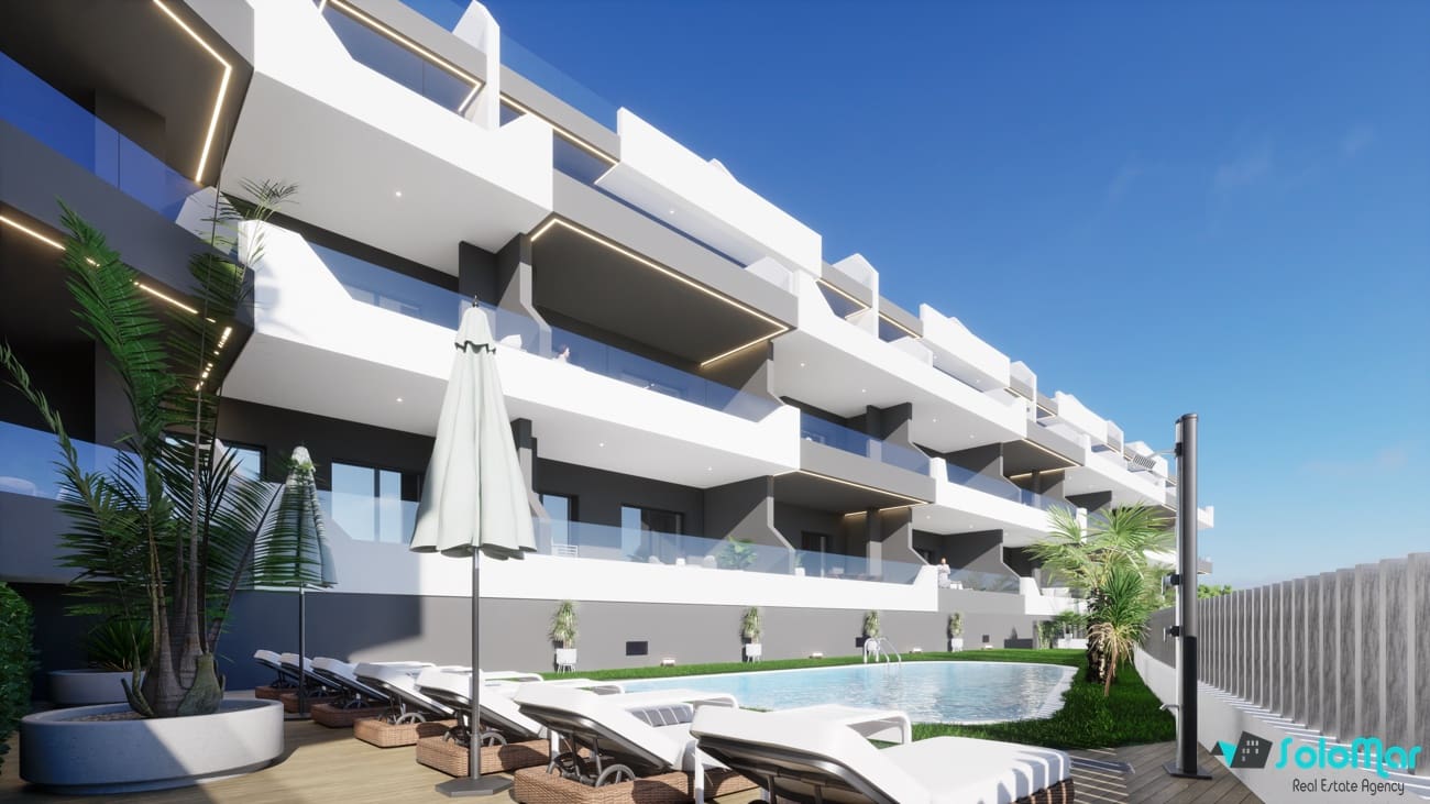 2 bedroom Apartment for sale in Benijofar with pool - € 304,000 (Ref: 7737395)