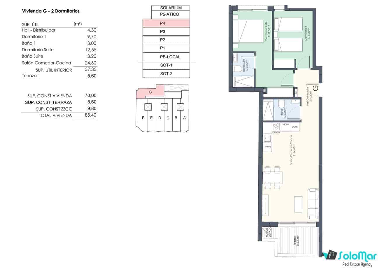 2 sypialnia Apartament na sprzedaż w Torrevieja z basenem - 339 000 € (Ref: 7744249)