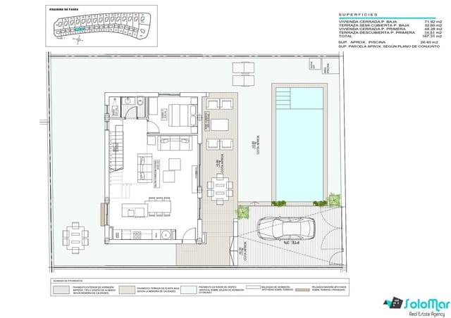3 chambre Villa/Maison à vendre à Benidorm avec piscine - 575 000 € (Ref: 7754287)