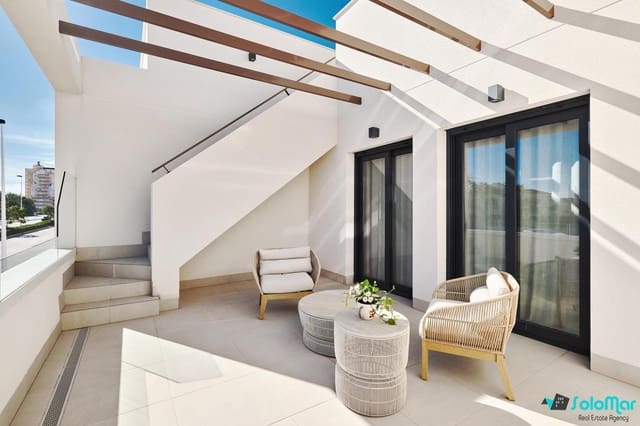 2 slaapkamer Penthouse te koop in Playa de los Náufragos, Torrevieja met zwembad - € 380.000 (Ref: 7757817)