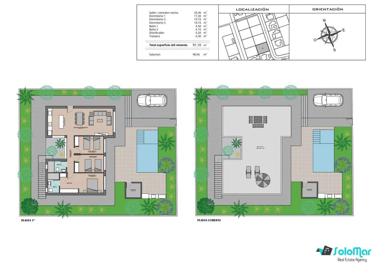 3 bedroom Villa for sale in Polop with pool - € 520,000 (Ref: 8056514)