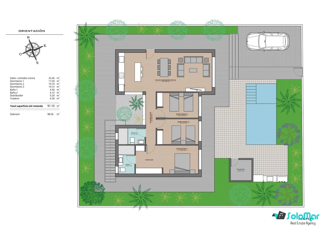 3 bedroom Villa for sale in Polop with pool - € 510,000 (Ref: 8141448)