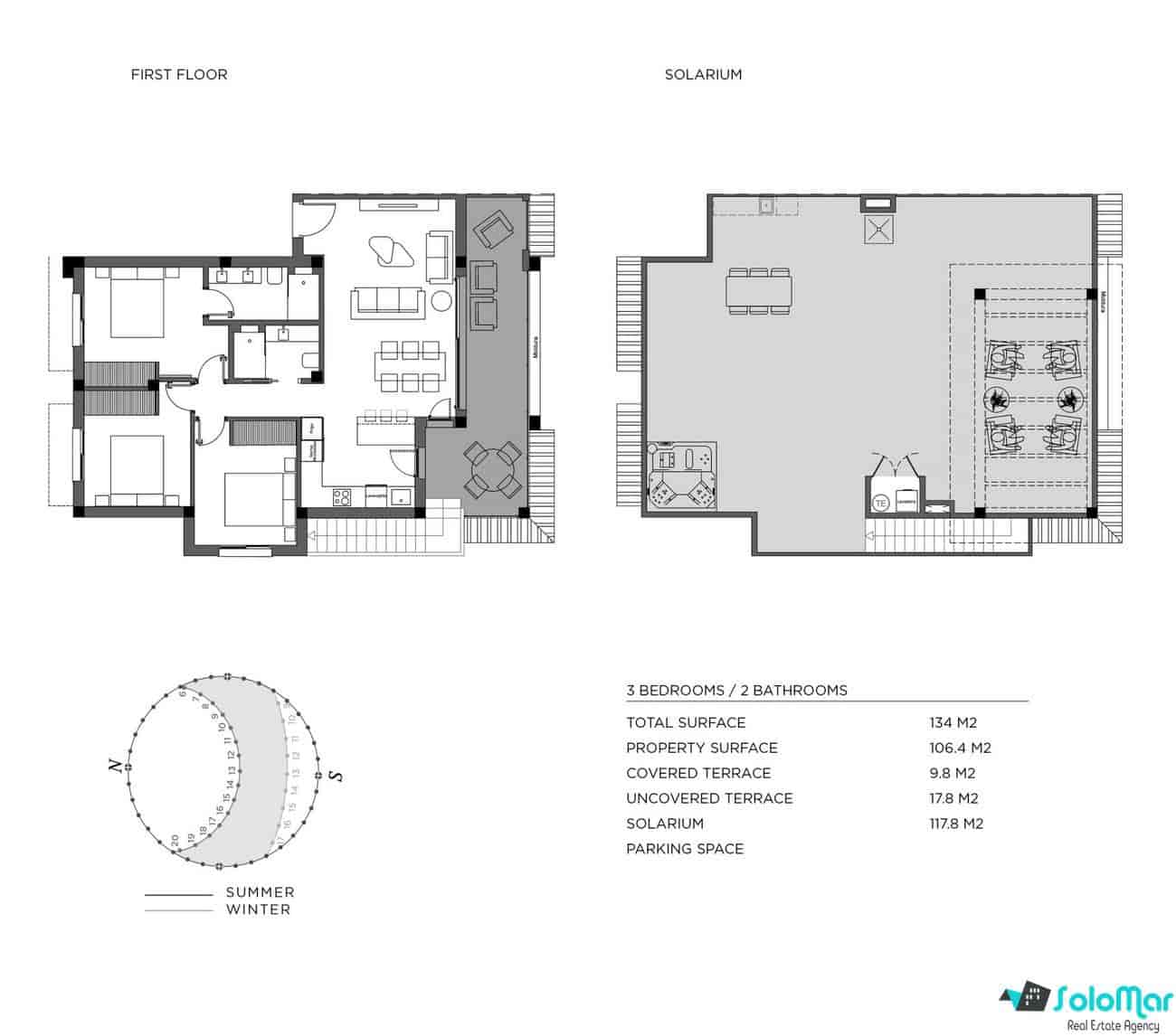 3 soveværelse Penthouse til salg i Dona Pepa med swimmingpool - € 444.000 (Ref: 8159216)