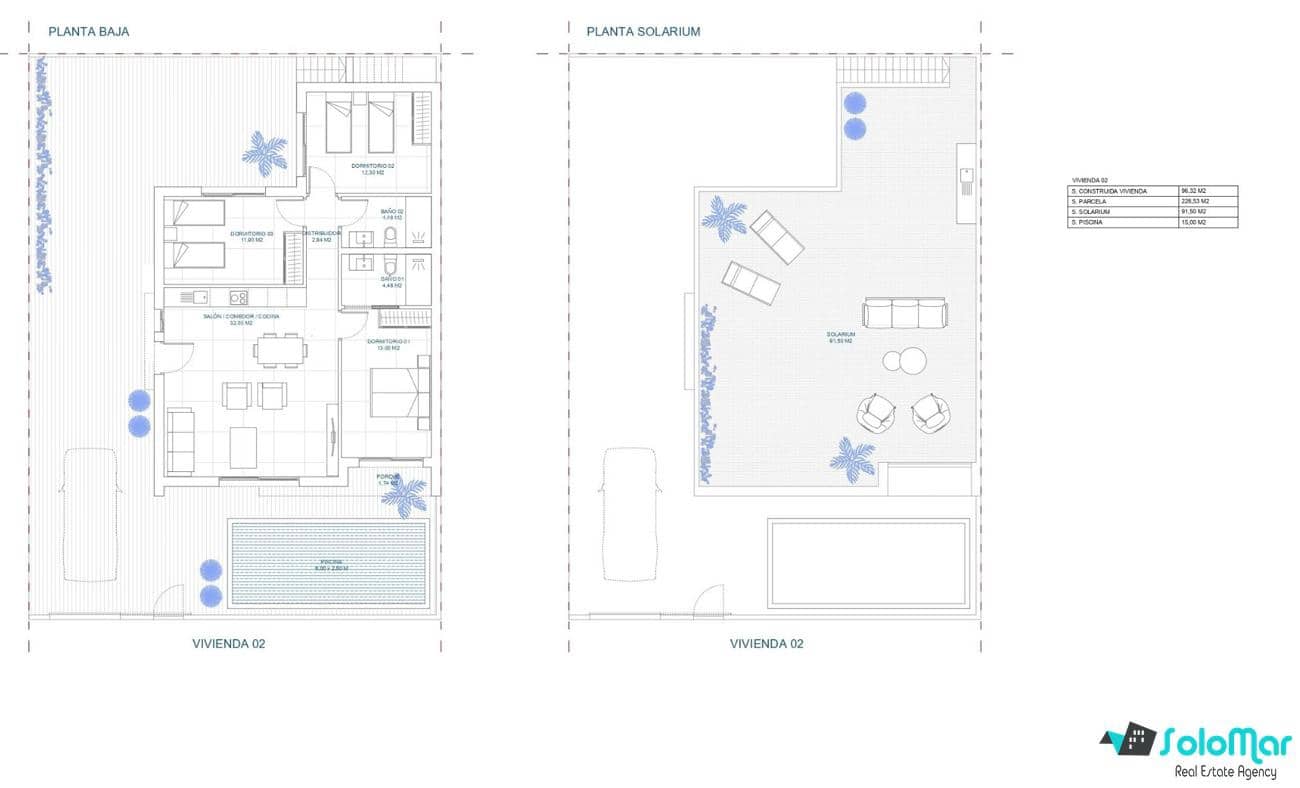 3 soveværelse Villa til salg i Balsicas med swimmingpool - € 308.000 (Ref: 8223516)
