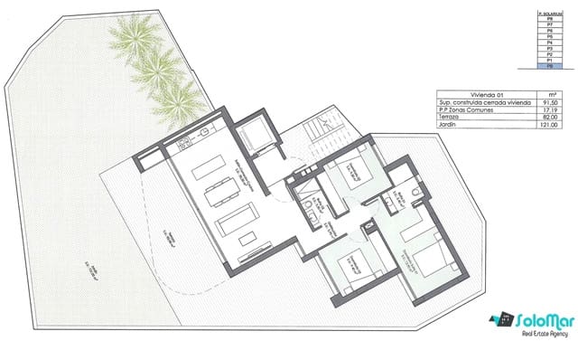 3 soveværelse Lejlighed til salg i Puerto Deportivo, Guardamar del Segura med swimmingpool - € 386.000 (Ref: 8223906)