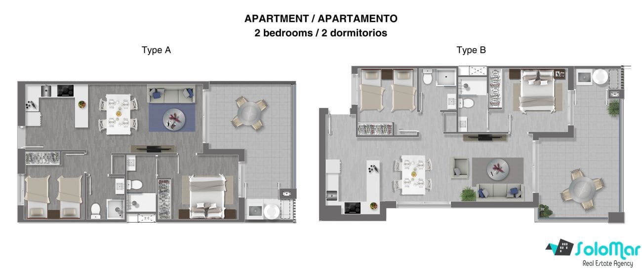 2 sypialnia Apartament na sprzedaż w Torrevieja z basenem - 285 000 € (Ref: 8297372)