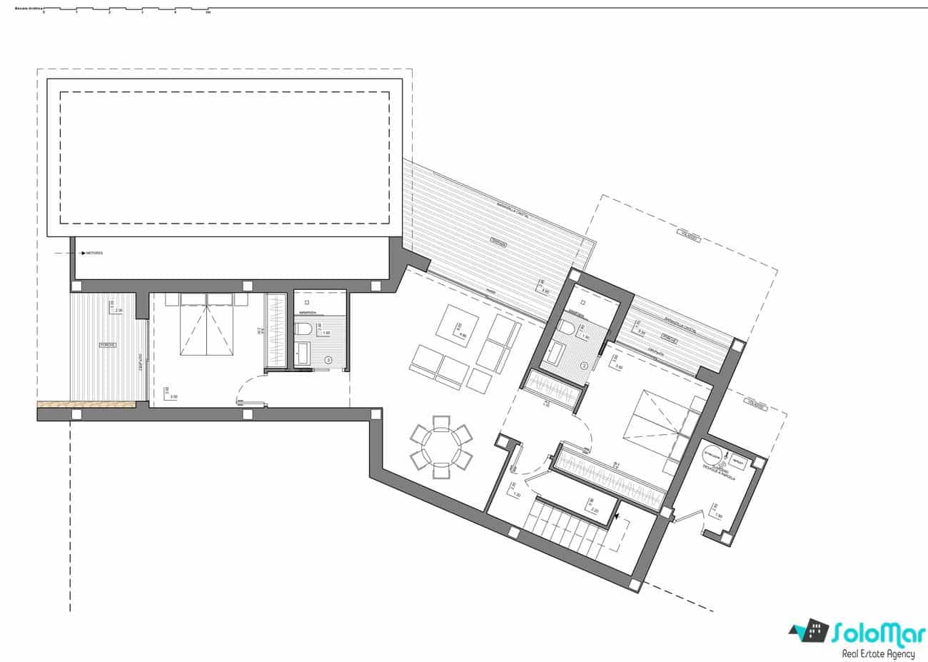 3 bedroom Villa for sale in Cumbre del Sol with pool - € 2,221,850 (Ref: 8342025)