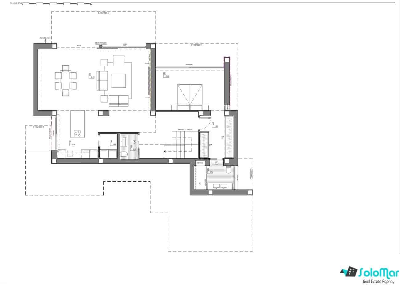 3 bedroom Villa for sale in Cumbre del Sol with pool - € 2,456,000 (Ref: 8342358)