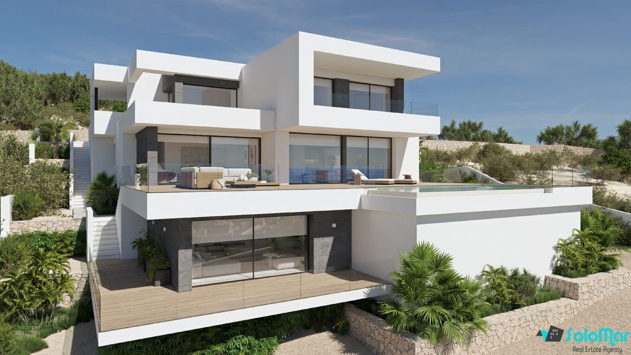 3 bedroom Villa for sale in Cumbre del Sol with pool - € 2,456,000 (Ref: 8342358)
