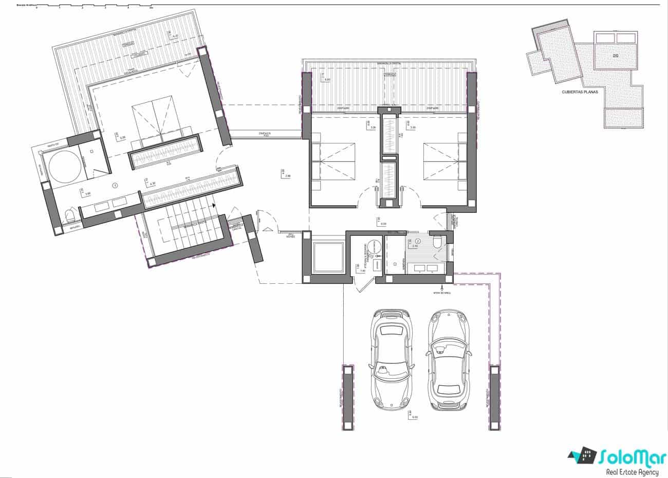 3 makuuhuone Huvila myytävänä paikassa Cumbre del Sol mukana uima-altaan - 2 421 000 € (Ref: 8342359)