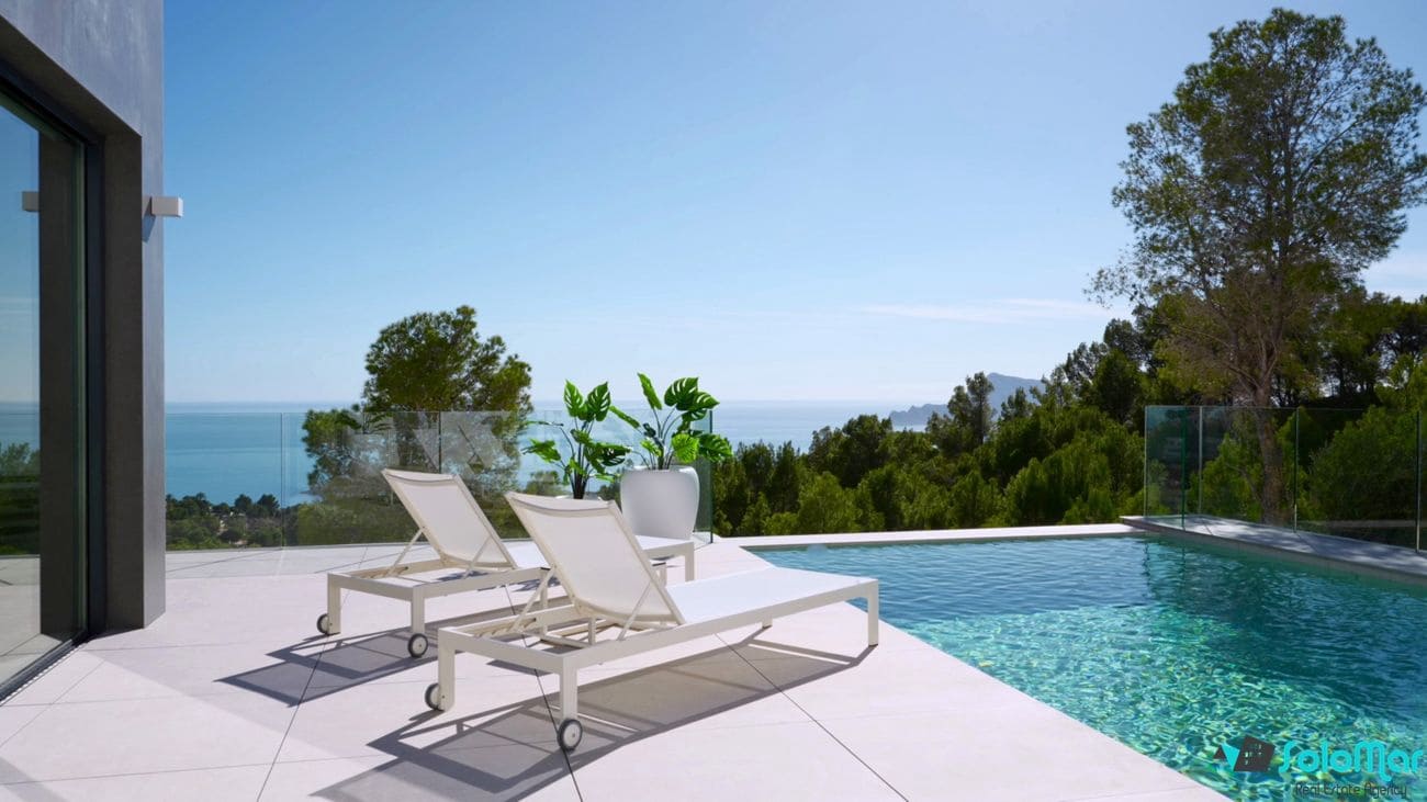 4 soveværelse Villa til salg i Altea la Vella med swimmingpool - € 2.135.000 (Ref: 8347440)