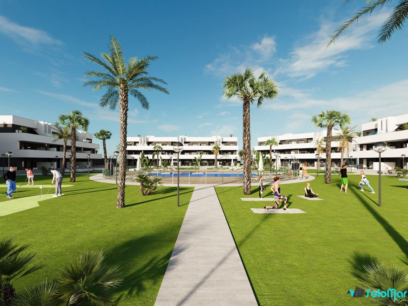 3 quarto Apartamento para venda em El Raso com piscina - 246 000 € (Ref: 8389773)