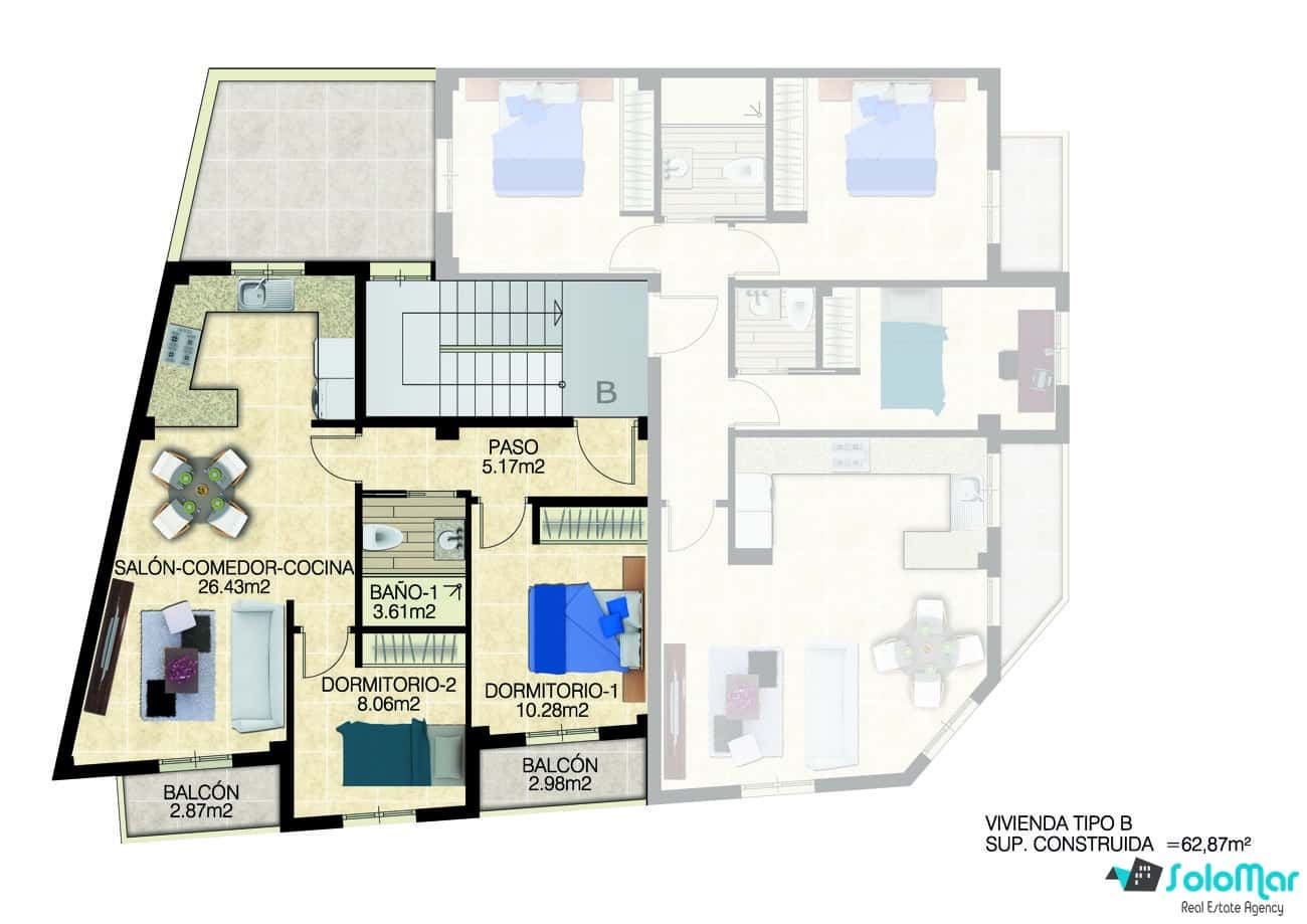 2 bedroom Apartment for sale in Jacarilla - € 139,000 (Ref: 8414008)