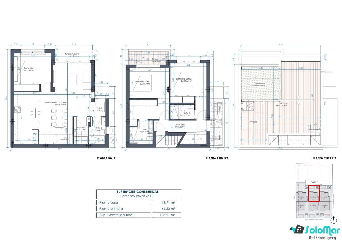 3 bedroom Villa for sale in Benijofar with pool - € 449,000 (Ref: 8695847)
