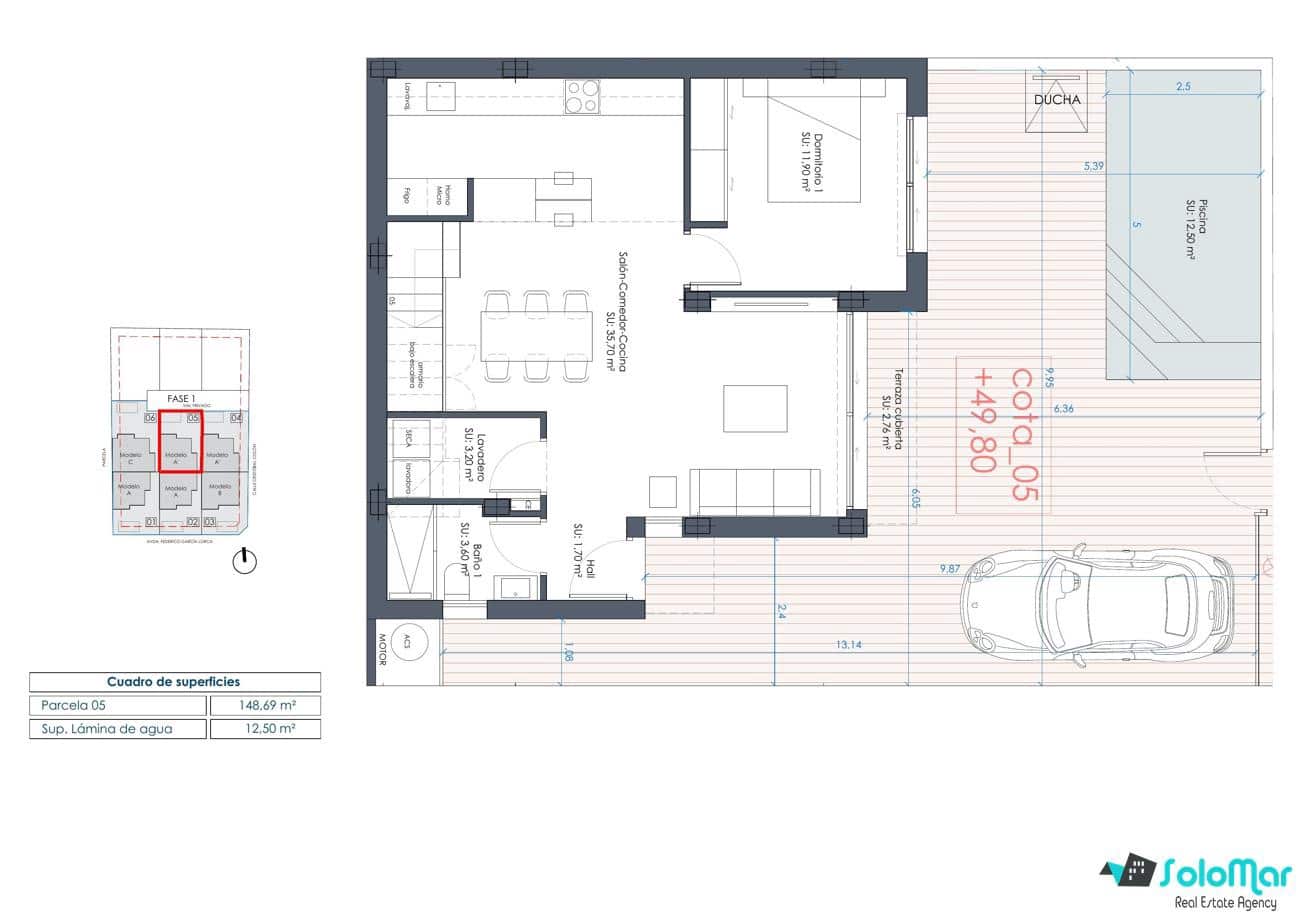 3 bedroom Villa for sale in Benijofar with pool - € 449,000 (Ref: 8695847)