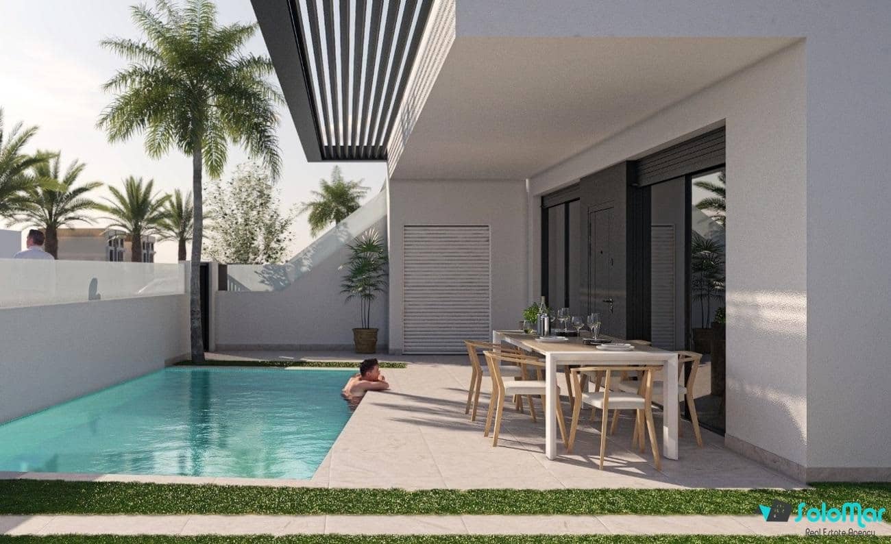 3 slaapkamer Bungalow te koop in San Pedro del Pinatar met zwembad - € 449.000 (Ref: 8697558)