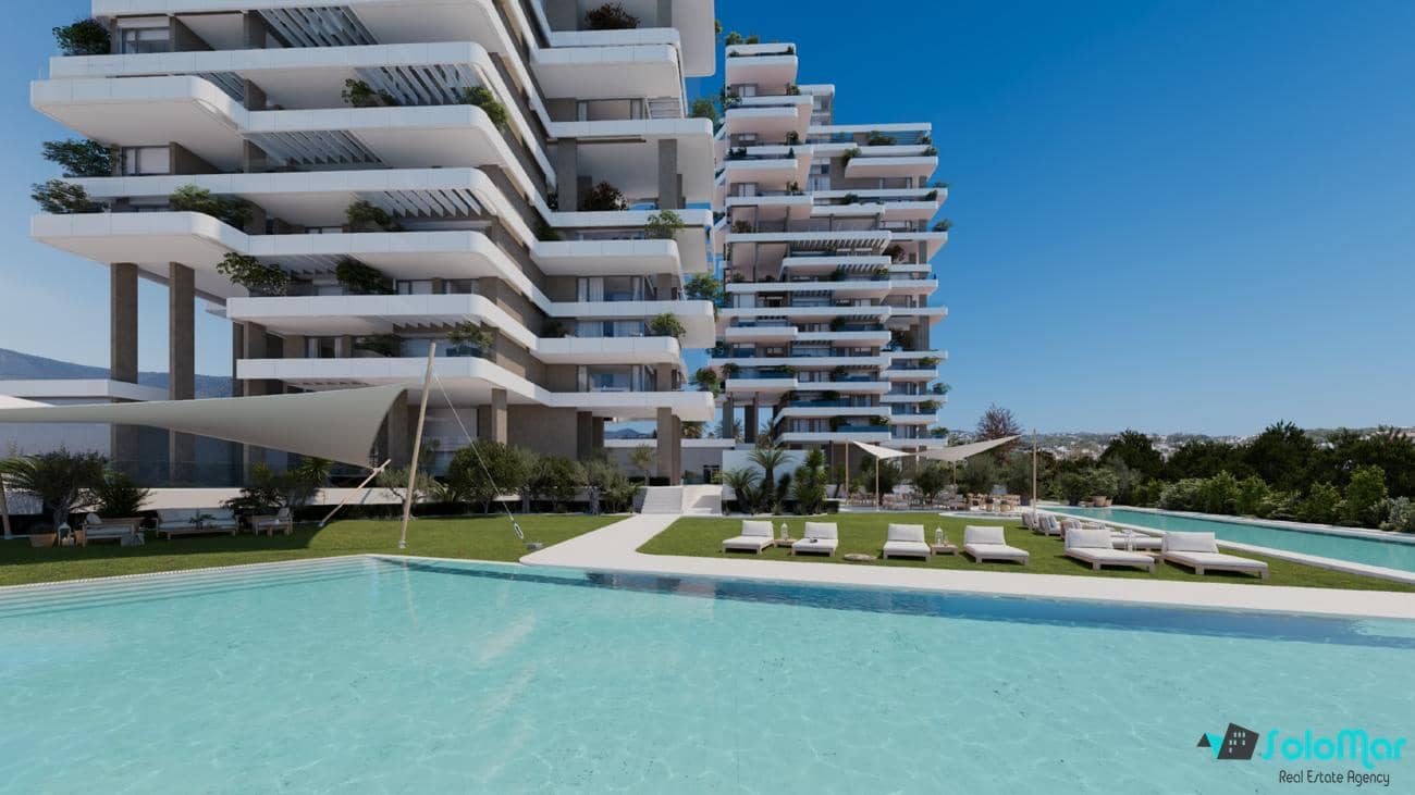 3 makuuhuone Huoneisto myytävänä paikassa Calpe / Calp mukana uima-altaan - 673 000 € (Ref: 8710052)