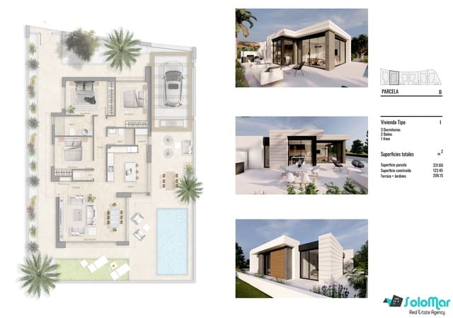 3 bedroom Villa for sale in Pinar de Campoverde, Pilar de la Horadada with pool - € 535,000 (Ref: 8710082)