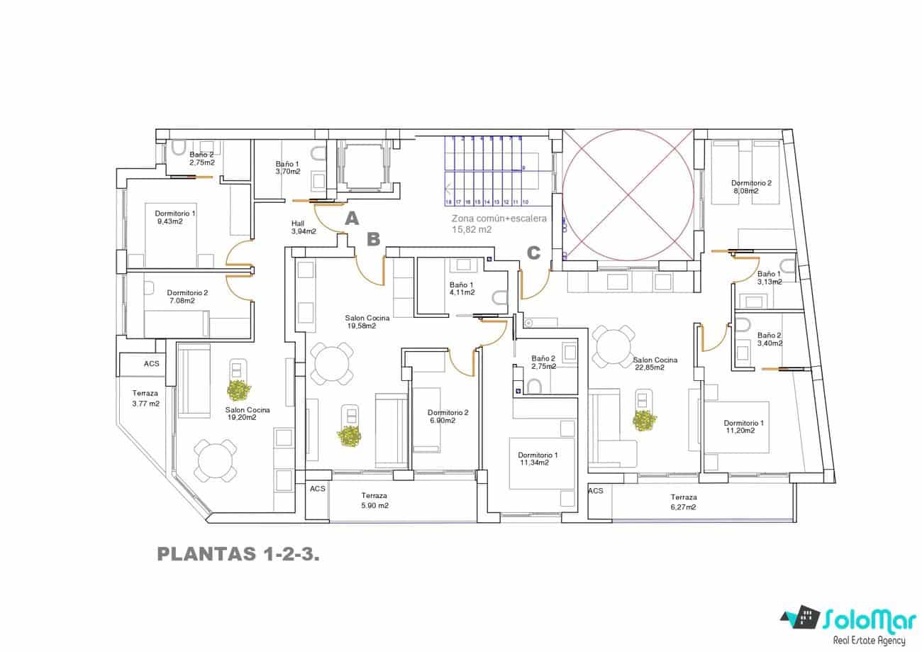 2 bedroom Apartment for sale in Guardamar del Segura - € 224,500 (Ref: 8744356)