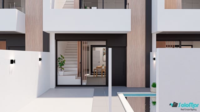 3 bedroom Townhouse for sale in San Pedro del Pinatar ciudad, San Pedro del Pinatar with pool - € 305,000 (Ref: 8769295)