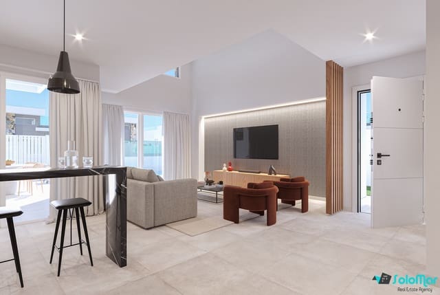 Chalet de 3 habitaciones en Las Lomas de Rame - Bahía Bella, Los Alcázares en venta con piscina - 374.000 € (Ref: 8772645)