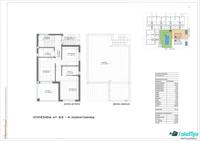 4 makuuhuone Huvila myytävänä paikassa Punta Prima, Torrevieja mukana uima-altaan - 699 900 € (Ref: 8792994)
