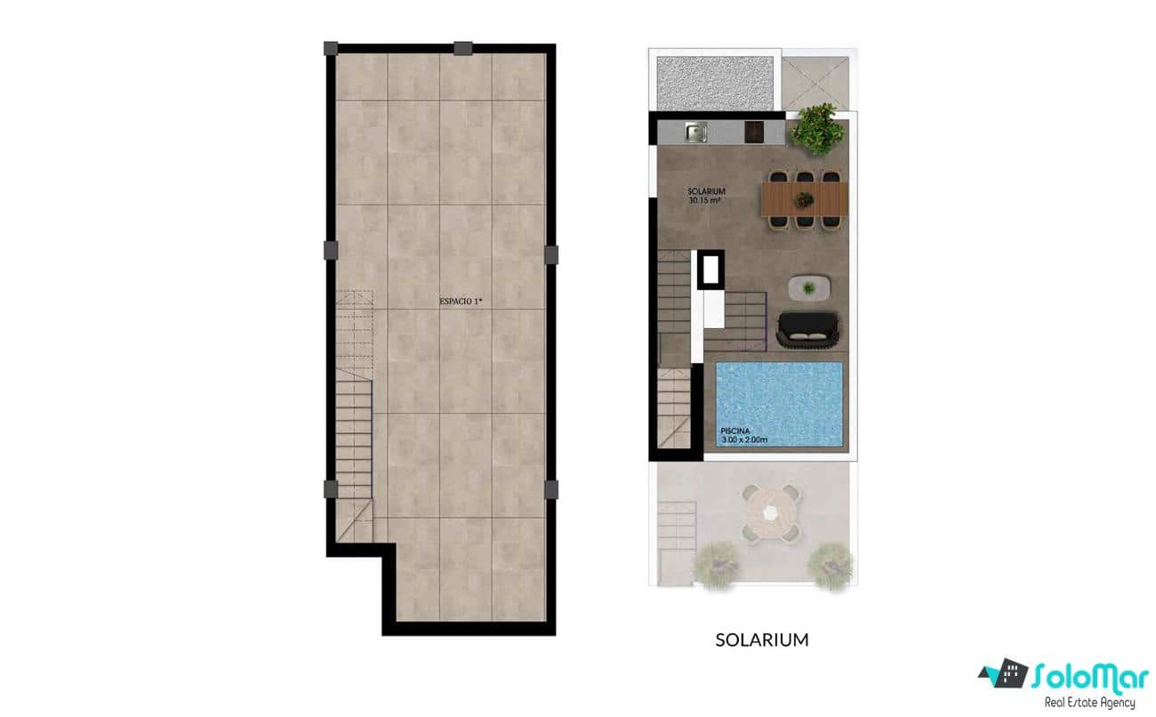 3 quarto Casa em Banda para venda em Dolores com piscina - 259 000 € (Ref: 8820594)