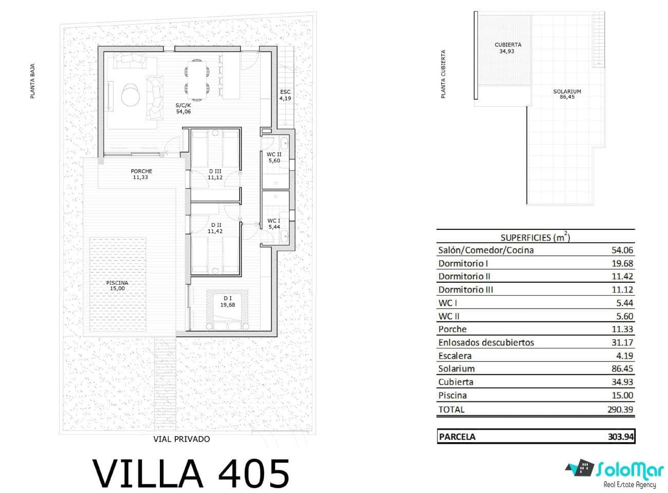 3 bedroom Villa for sale in San Miguel de Salinas - € 429,900 (Ref: 8855532)