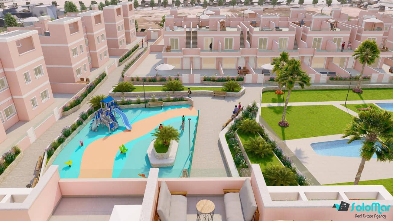 3 sypialnia Bungalow na sprzedaż w Pilar de la Horadada z basenem - 259 900 € (Ref: 8863043)