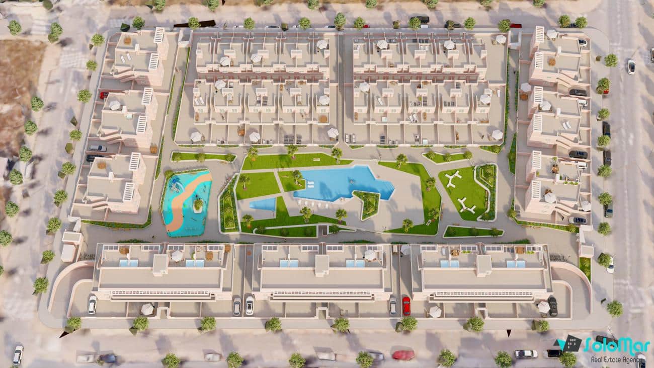 3 sypialnia Bungalow na sprzedaż w Pilar de la Horadada z basenem - 259 900 € (Ref: 8863043)